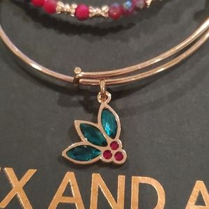 Alex and Ani Holly bracelets set of two
